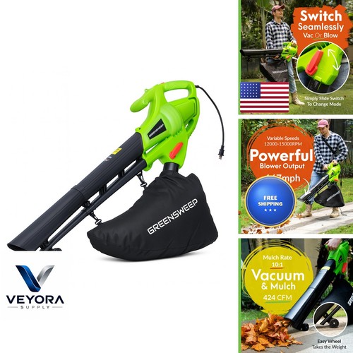 Greensweep leaf blower - 3-in-1,