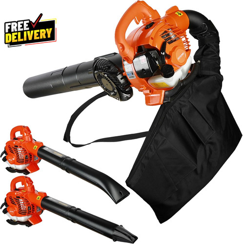 Gas leaf blower - gas, mulcher