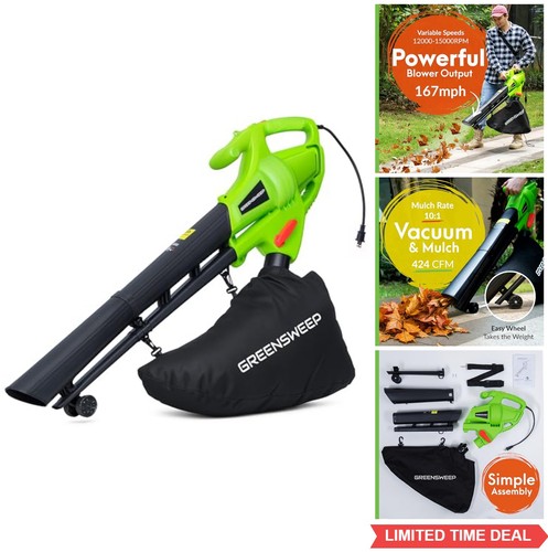 Leaf blower vacuum - 3-in-1,