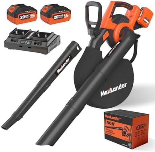 Cordless leaf blower vacuum - blower,