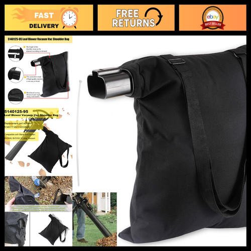 Leaf blower vacuum shoulder - leaf,