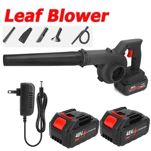 Cordless leaf blower - leaf, vacuum