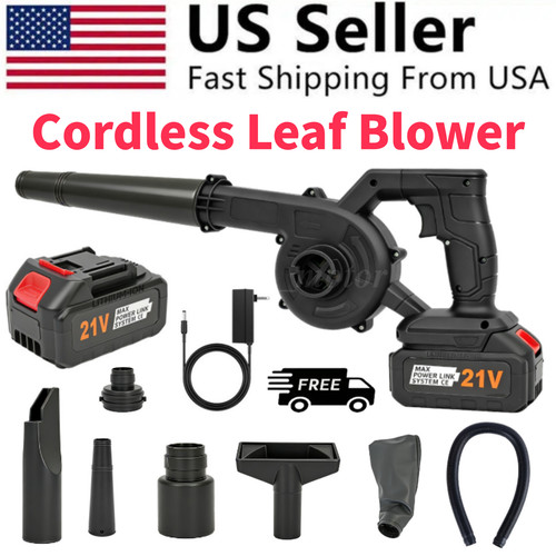 Cordless leaf blower vacuum - cordless,