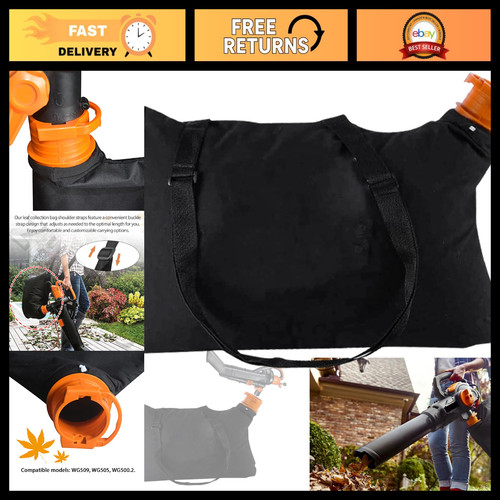 Leaf collection bag - leaf, for